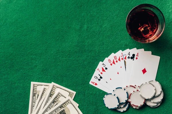 Number prediction options on Sic Bo Dadu table Sic Bo table with three dice and number prediction betting layout